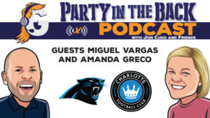 Party in the Back Podcast featuring founders of Shine Entertainment, Jonny and Amanda