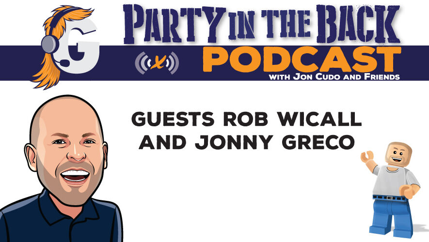 Party in the Back Podcast graphic featuring Jonny Greco from Shine Entertainment